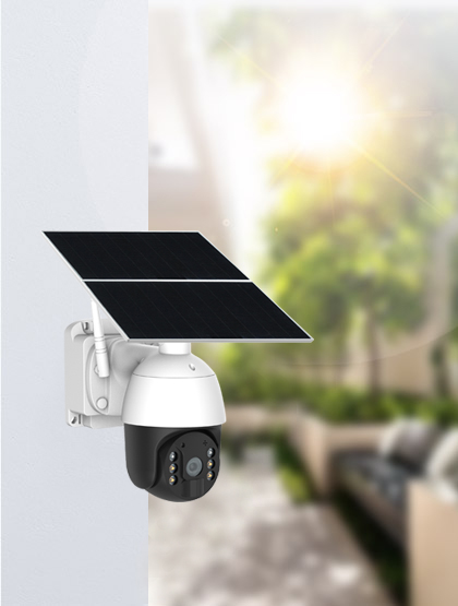 Solar Powered Security Camera